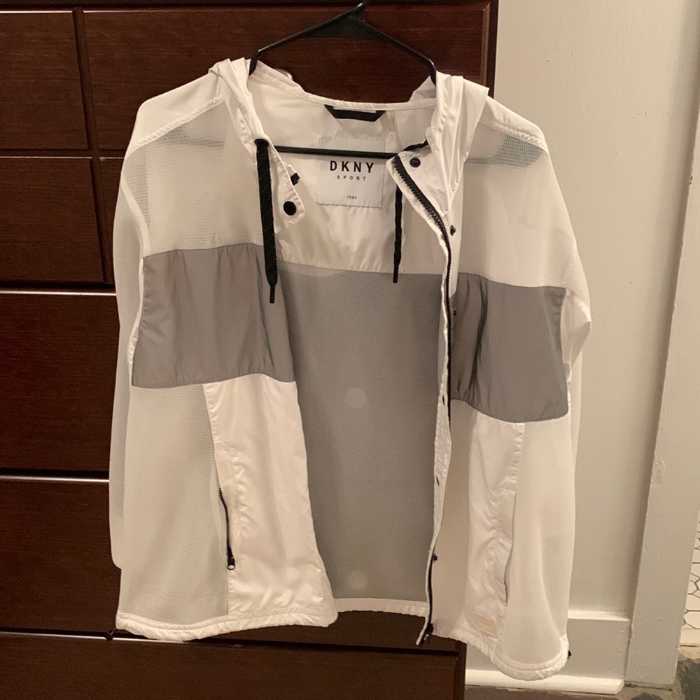 DKNY sport jacket water resistant